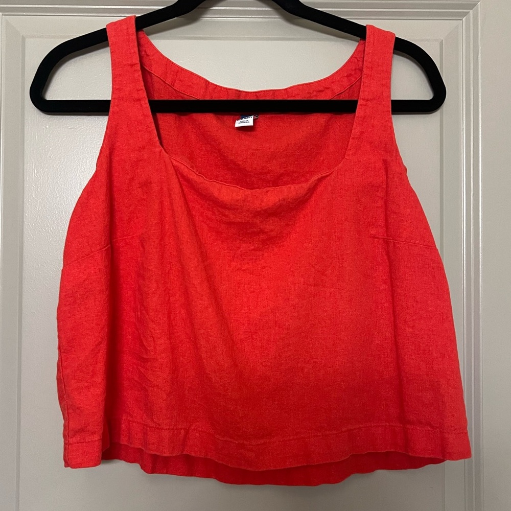 Old navy linen tank